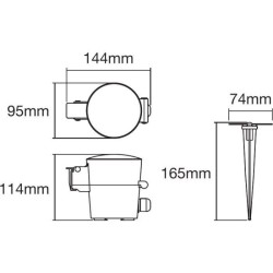 LEDVANCE SMART+ ZigBee OUTDOOR PLUG Prise extérieure connectée