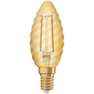 OSRAM Edition 1906 Flamme torsadée LED clair filament OR 1,5W 12 E14
