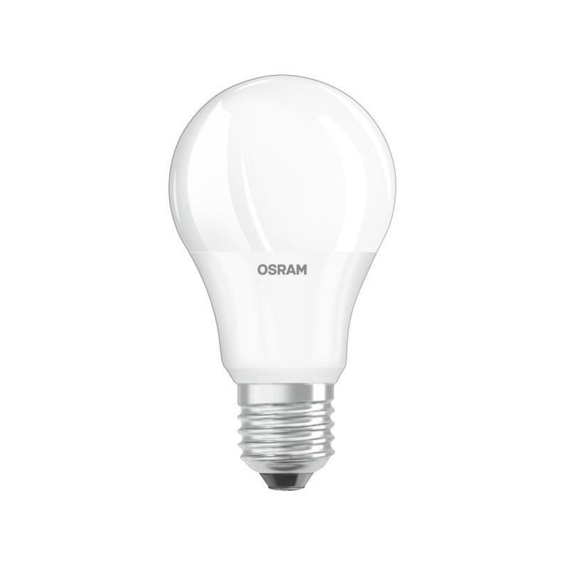 OSRAM Ampoule LED Standard dépolie avec radiateur 10W 75 E27 froid