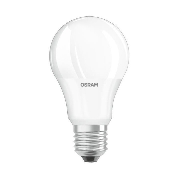 OSRAM Ampoule LED Standard dépolie avec radiateur 10W 75 E27 froid