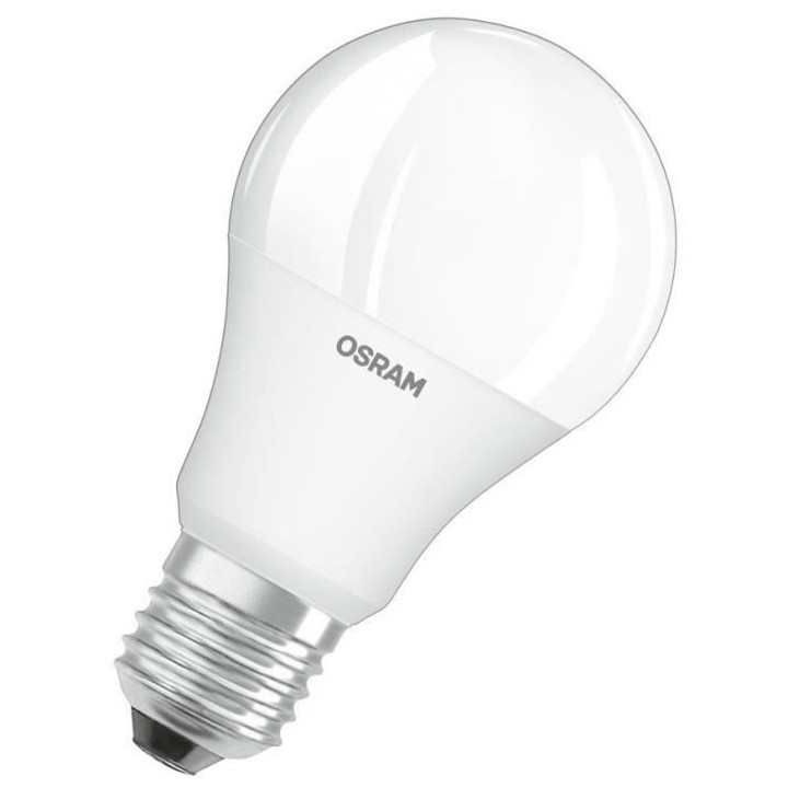 OSRAM Ampoule LED STAR+ Standard RGBW dép radiateur var 9W 60 E27 ch