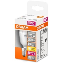 OSRAM Ampoule LED STAR+ Sphérique RGBW dép radiateur var 4,5W 25 E14 ch