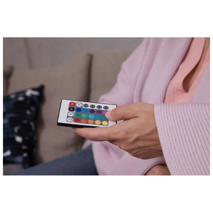 OSRAM BTE2 Ampoule LED STAR+ Std RGBW dép radiateur var 9W 60 E27 ch