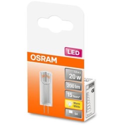 OSRAM Ampoule LED Capsule claire 1,8W 20 G4 chaud