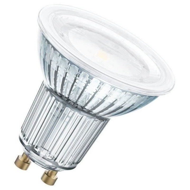 OSRAM Spot PAR16 LED 120° verre variable 8,3W 80 GU10 chaud