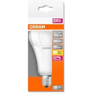 OSRAM Ampoule LED Standard dépolie radiateur variable 21W 150 E27 cha