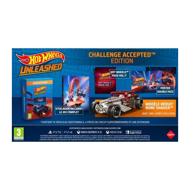 Hot Wheels Unleashed - Challenge Accepted Edition Jeu Xbox One et Xbox Series X