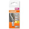 OSRAM Ampoule LED Sphérique clair filament 1,5W 15 E14 chaud