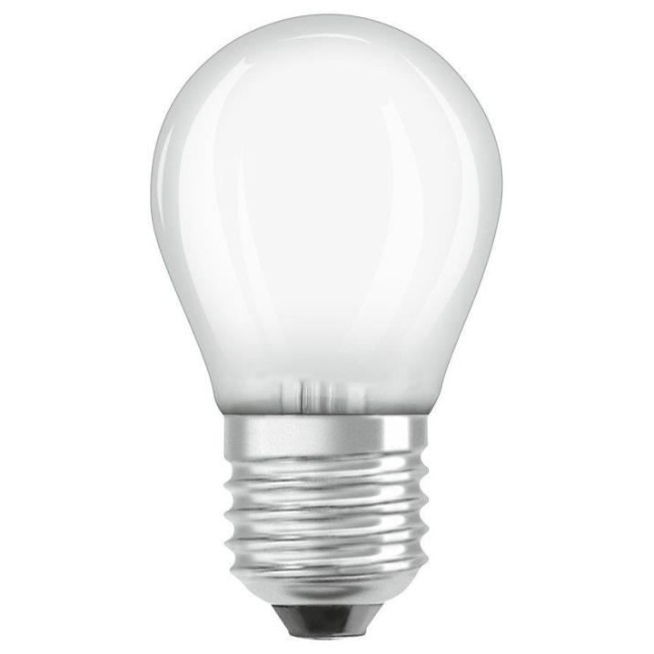 OSRAM Ampoule LED Sphérique verre dépoli 7W 60 E27 chaud