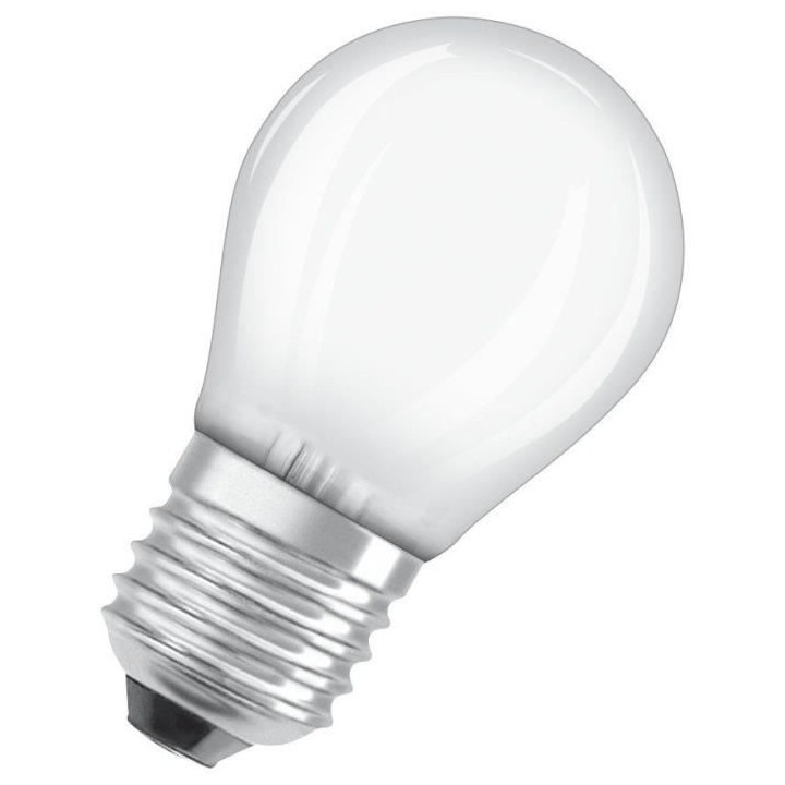 OSRAM Ampoule LED Sphérique verre dépoli 7W 60 E27 chaud