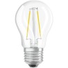 OSRAM Ampoule LED Sphérique clair filament 4W 40 E27 chaud