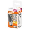 OSRAM Ampoule LED Sphérique clair filament 4W 40 E27 chaud