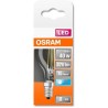 OSRAM Ampoule LED Sphérique clair filament 4W 40 E14 froid