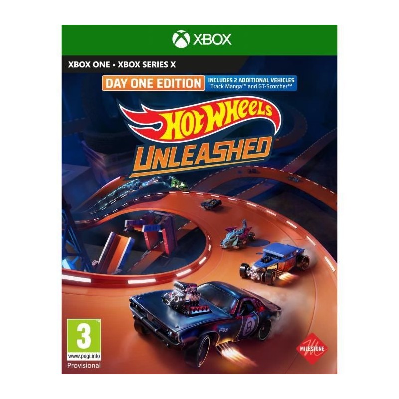 Hot Wheels Unleashed - Day One Edition Jeu Xbox One et Xbox Séries X