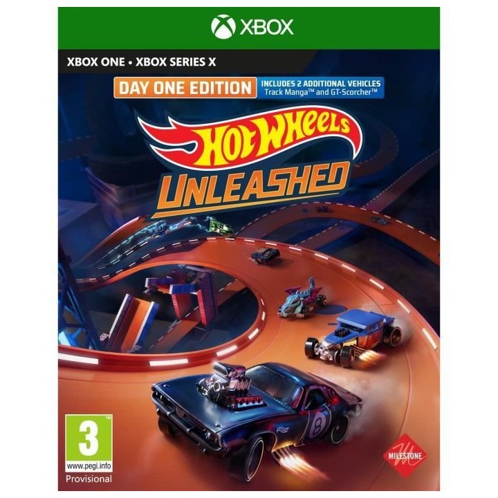 Hot Wheels Unleashed - Day One Edition Jeu Xbox One et Xbox Séries X