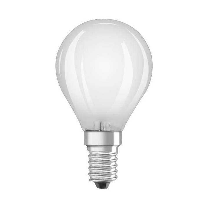 OSRAM Ampoule LED Sphérique verre dépoli 2,5W 25 E14 chaud