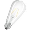 OSRAM Ampoule LED Edison clair filament 2,5W 25 E27 chaud