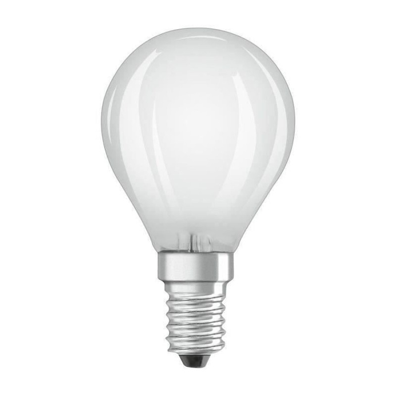 OSRAM Ampoule LED Sphérique verre dépoli variable 5W 40 E14 chaud