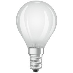 OSRAM Ampoule LED Sphérique verre dépoli variable 5W 40 E14 chaud