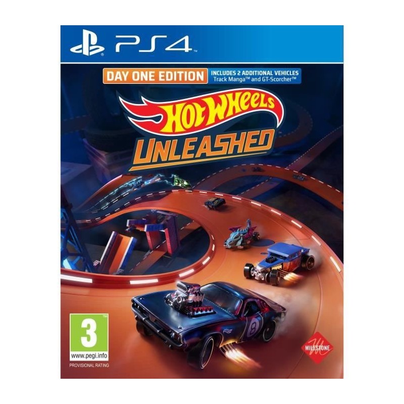 Hot Wheels Unleashed - Day One Edition Jeu PS4