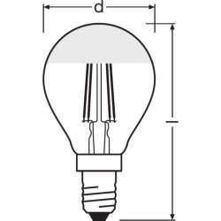 OSRAM Ampoule LED Sphérique...