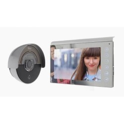 OTIO Visiophone 2 fils écran couleur 7 pouces LCD effet miroir avec mémoire interne