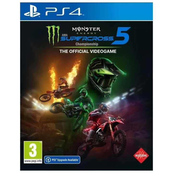 Monster Energy Supercross - The official videogame 5 Jeu PS4