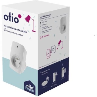 OTIO Prise connectée pilotable a distance ou avec télécommande