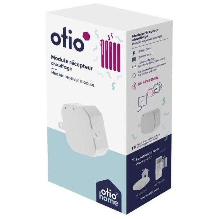 OTIO Module récepteur encastrable pour chauffage connecté -