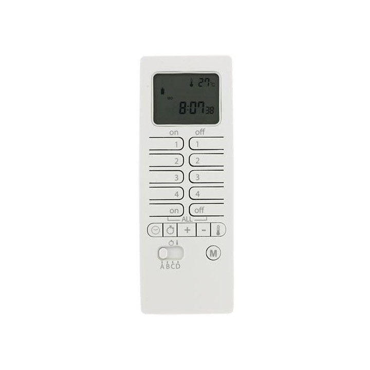 OTIO Télécommande programmable 16 canaux avec fonction thermostat