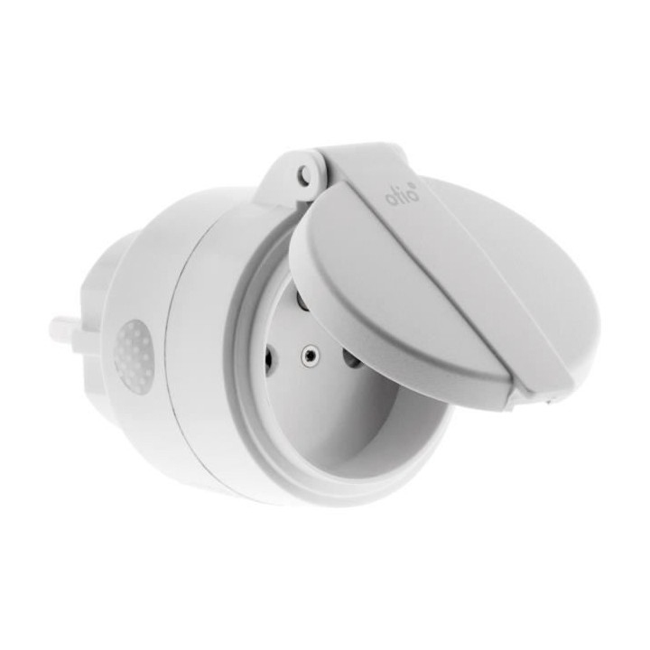 OTIO Prise connectée d'extérieur IP44 + télécommande -