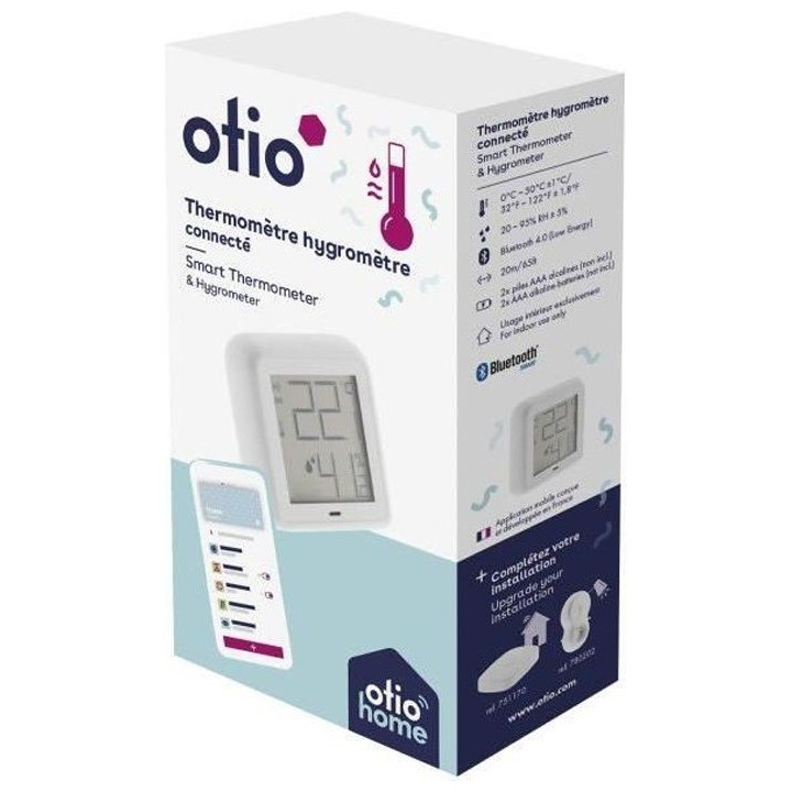 OTIO Thermometre hygrometre connecté -