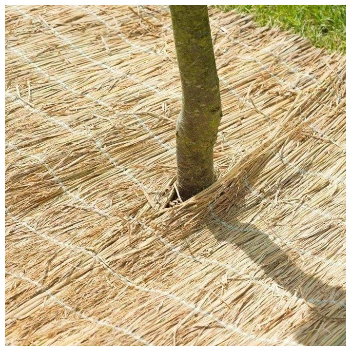 Nature Bâche de protection hivernale Paille de riz 1x1,5 m
