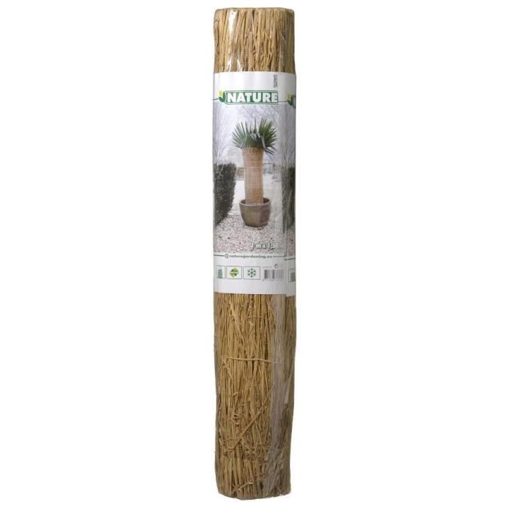 Nature Bâche de protection hivernale Paille de riz 1x1,5 m