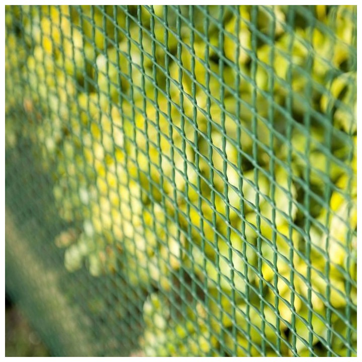 Nature Brise-vue en maille carré 5x5 mm 1x3 m Vert