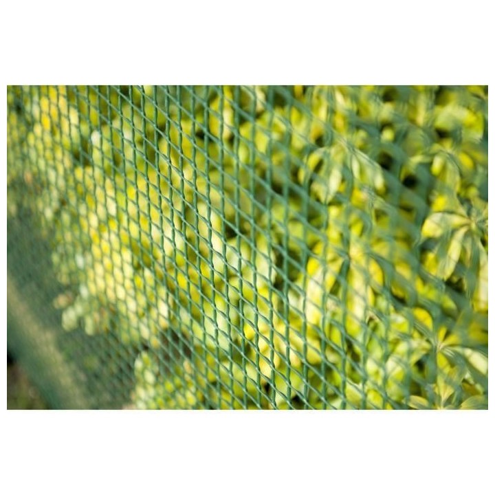 Nature Brise-vue en maille carré 5x5 mm 1x3 m Vert