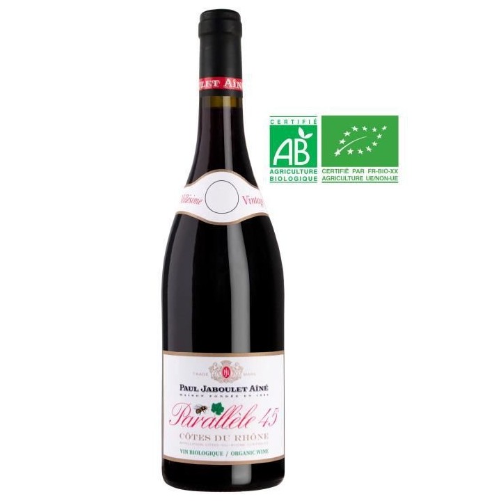 Maison Paul Jaboulet Ainé Parallele 45 2018 Côtes du Rhône - Vin ro