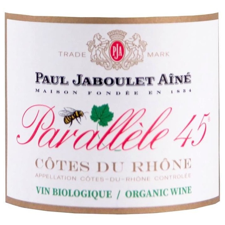 Maison Paul Jaboulet Ainé Parallele 45 2018 Côtes du Rhône - Vin ro