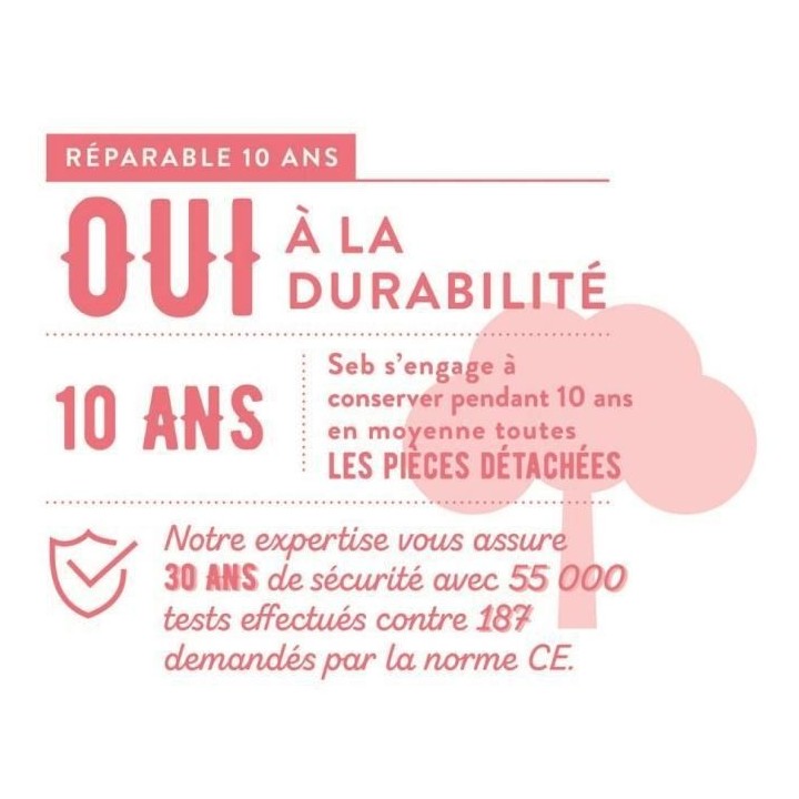 SEB P4624816 Autocuiseur Cocotte minute CLIPSO MINUT' EASY - 7,5L - To