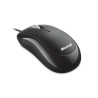 MICROSOFT Basic Optimal Mouse - Souris optique - 3 boutons - Filaire USB - Noir