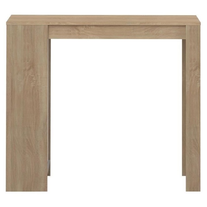 Table bar CHILI -Décor chene 4 Niches - 2 a 4 personnes - Style conte