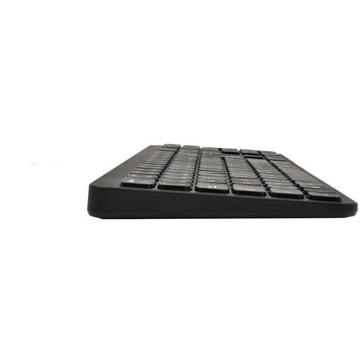 Bluestork - Pack clavier souris sans fil Noir SLIM