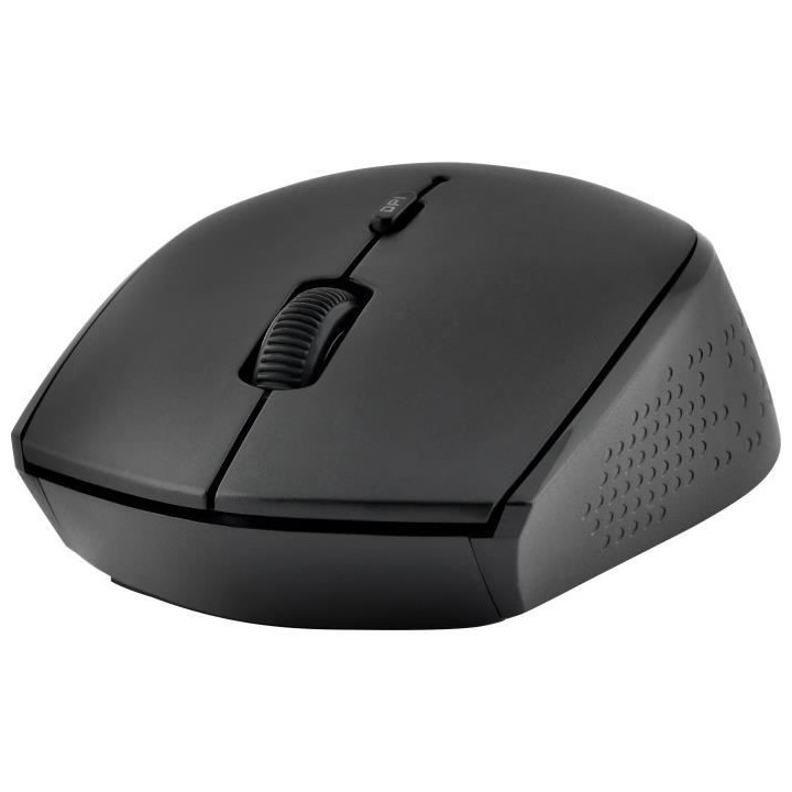 Bluestork - Pack clavier souris sans fil Noir SLIM