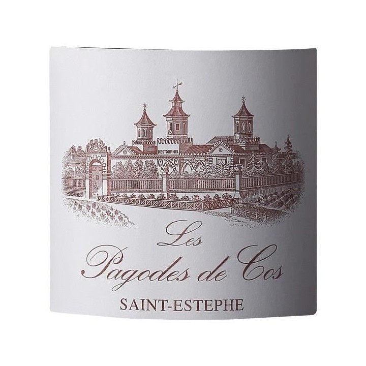 Les Pagodes de Cos 2017 Saint-Estephe - Vin rouge de Bordeaux