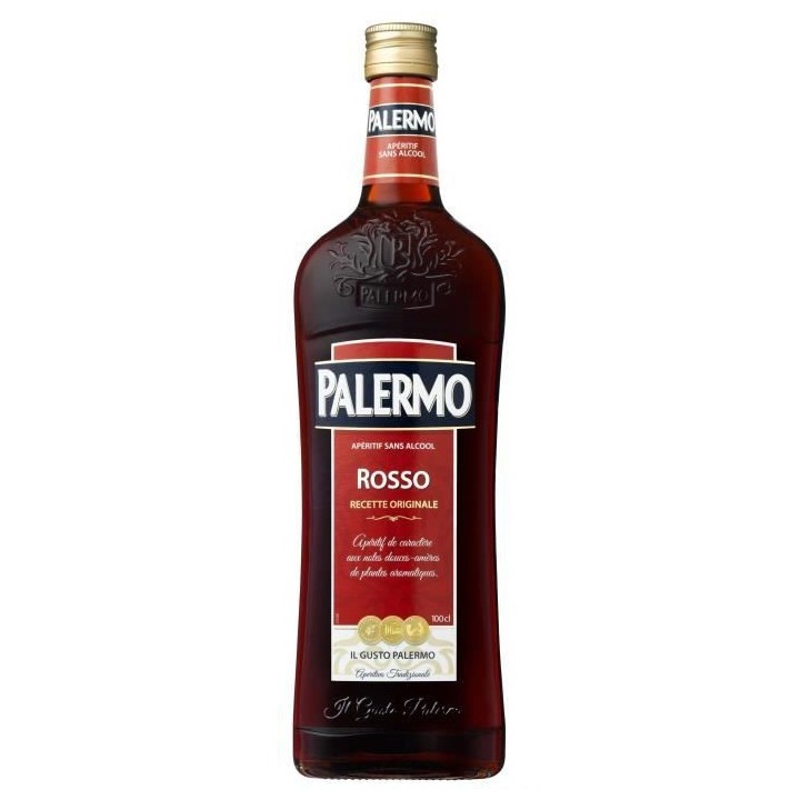 Palermo Rosso 1L Apéritif sans alcool