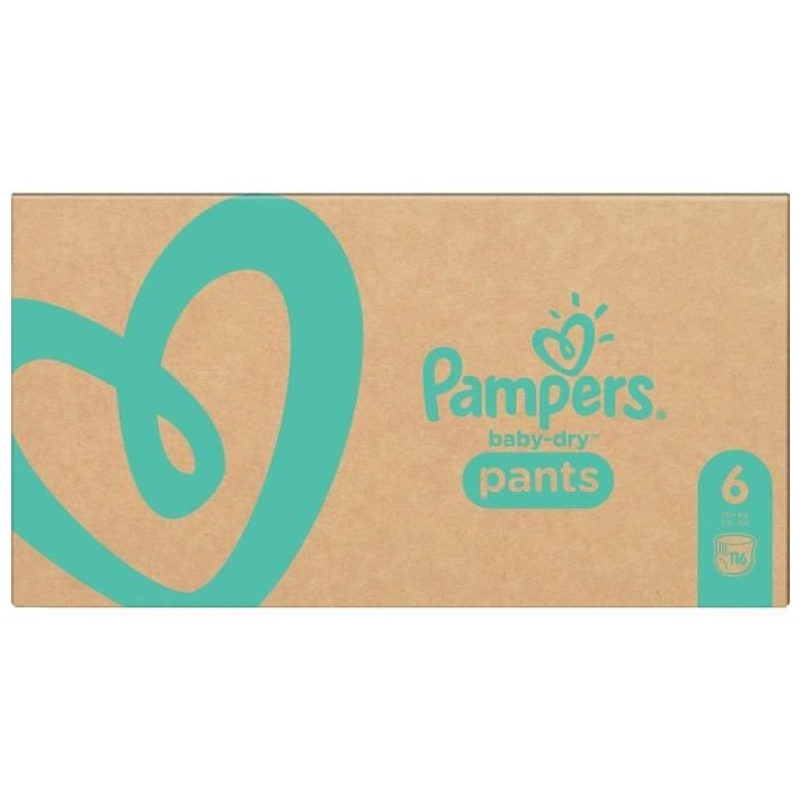 PAMPERS Premium Protection Pants T6 X116 Pack 1 Mois