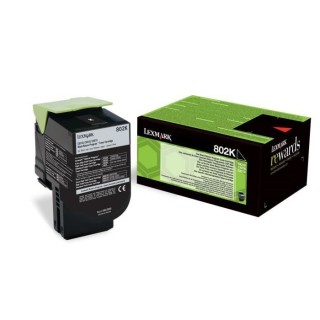 Lexmark Toner 802K - 80C2SK0 - Noir - 1?000 pages