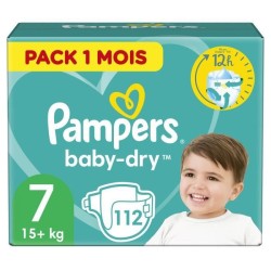 Pampers Baby-Dry Taille 7,...