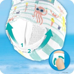 Pampers Splashers Taille 3-4, 6-11 kg, 12 Couches-Culottes De Bain