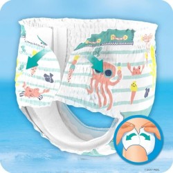 Pampers Splashers Taille 3-4, 6-11 kg, 12 Couches-Culottes De Bain